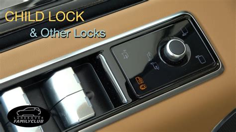 once after superlocking has been de-activated. . How to put child lock on range rover sport